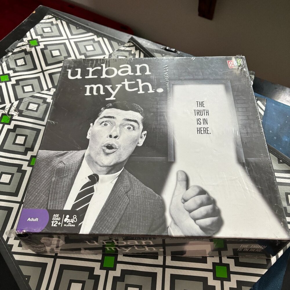 Urban‎ Myth Outset Media Board Game FIRST Edition (Black Box) SEALED NEW